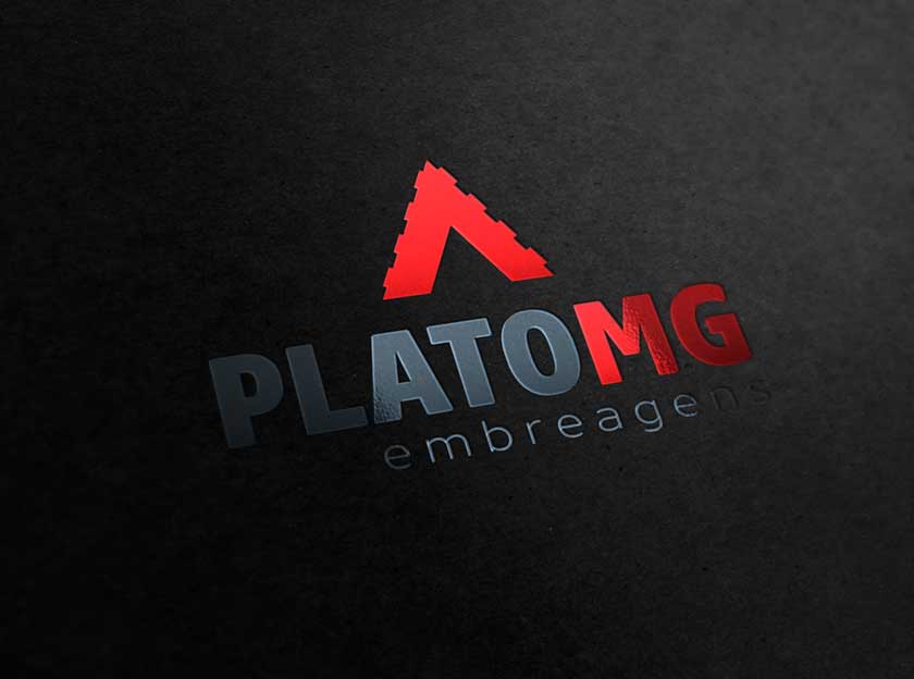 identidade visual cartao de visita site plato mg embreagens logotipo marca design designer grafico betim minas gerais mg